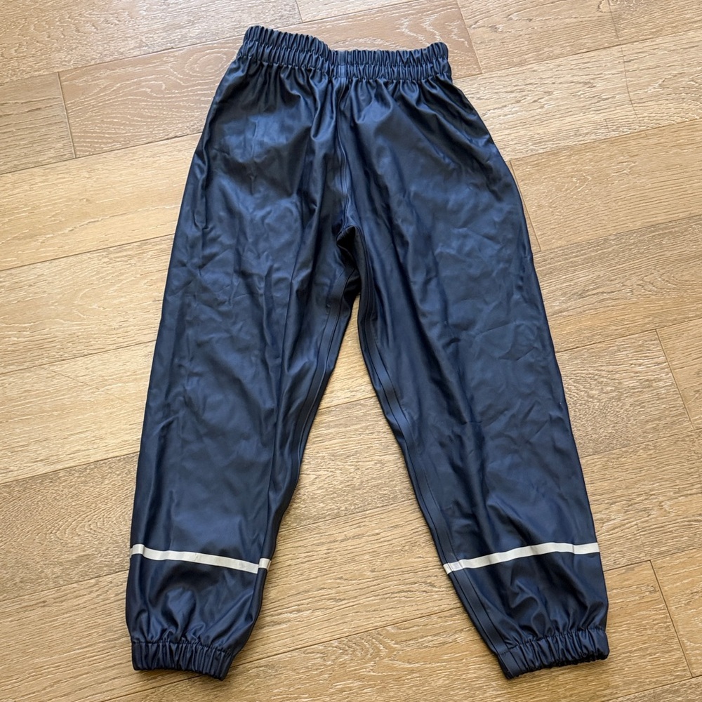Hanna Andersson kids rain pants 8 years waterproof and packable